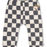 Feetje | Geruite broek | Antraciet