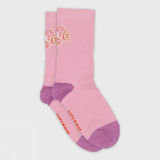 Melton | Heart socks - Begonia pink