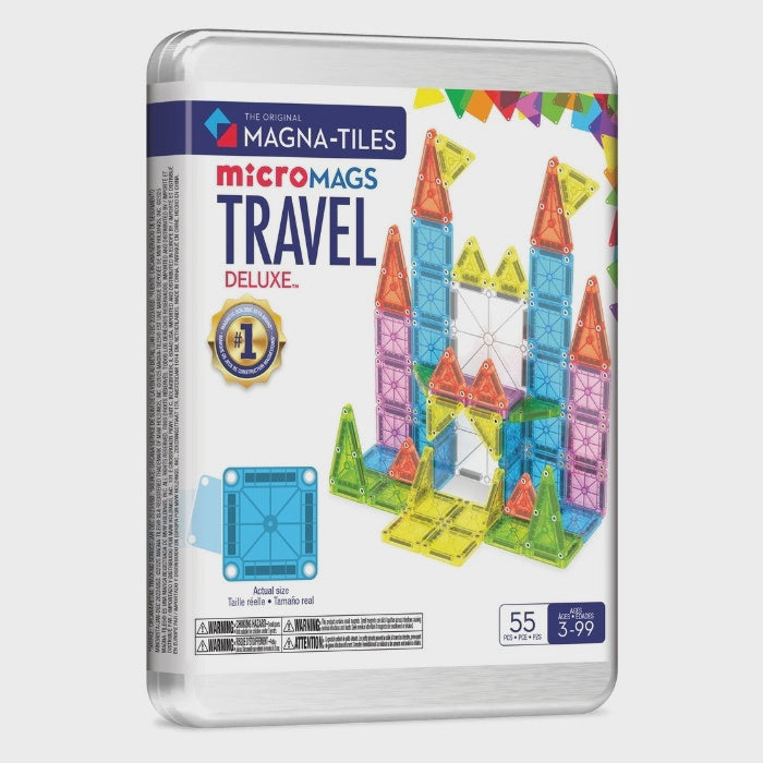 Magnatiles - Micromags travel set deluxe (55 pcs)