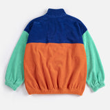 Bobo Choses | Color block zipped sweatshirt