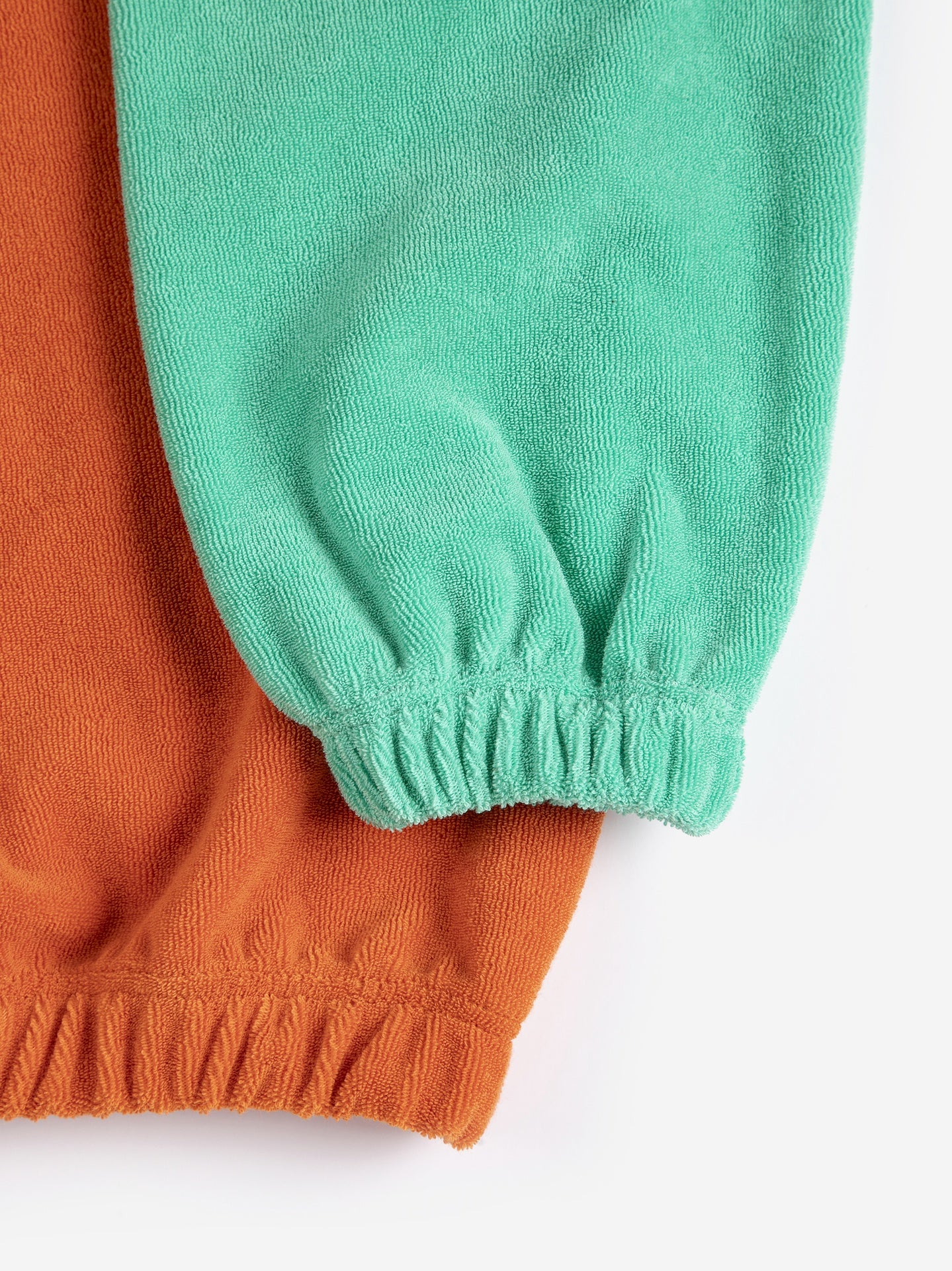 Bobo Choses | Color block zipped sweatshirt
