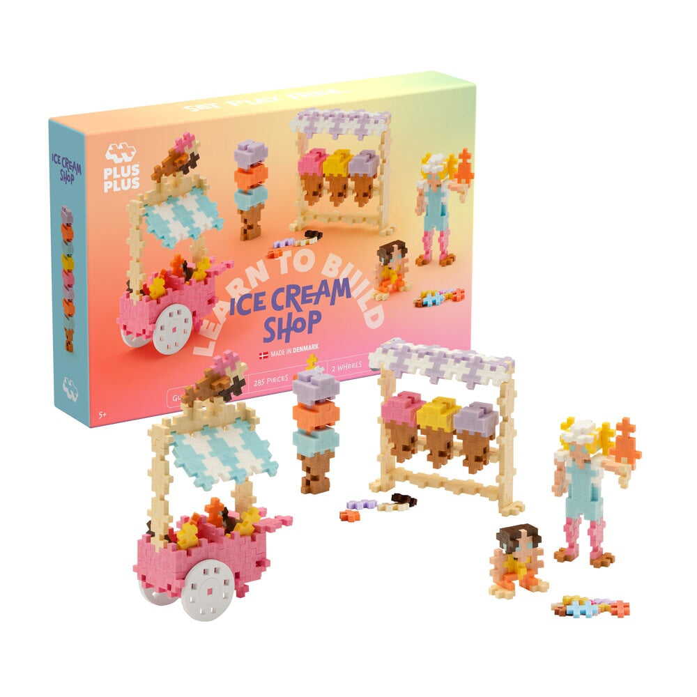 Plus-plus | Learn to build  Ice  cream shop