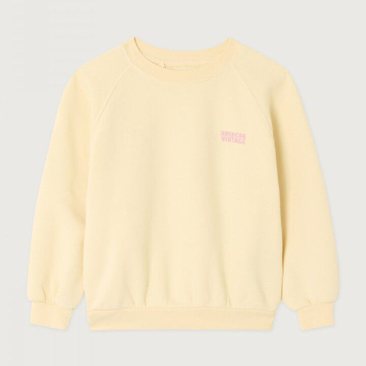 American Vintage Izubird sweater vanille vintage