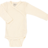 Engel | Wikkelromper van wol en zijde | Natural