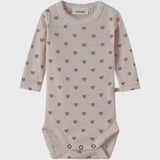 Lil'Atelier | Noel wool slim body - Morganite heart
