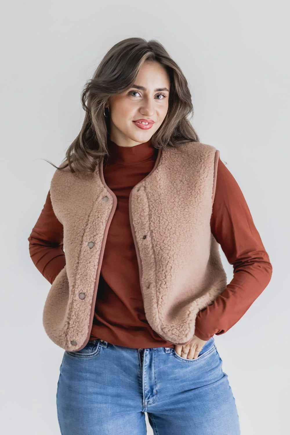Alwero | Bodywarmer Tyb light adult | Rugby tan