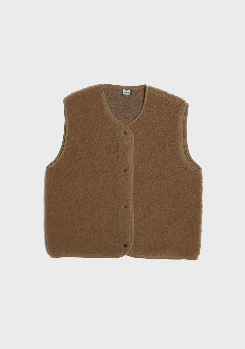Alwero | Bodywarmer Tyb light adult | Teddy brown