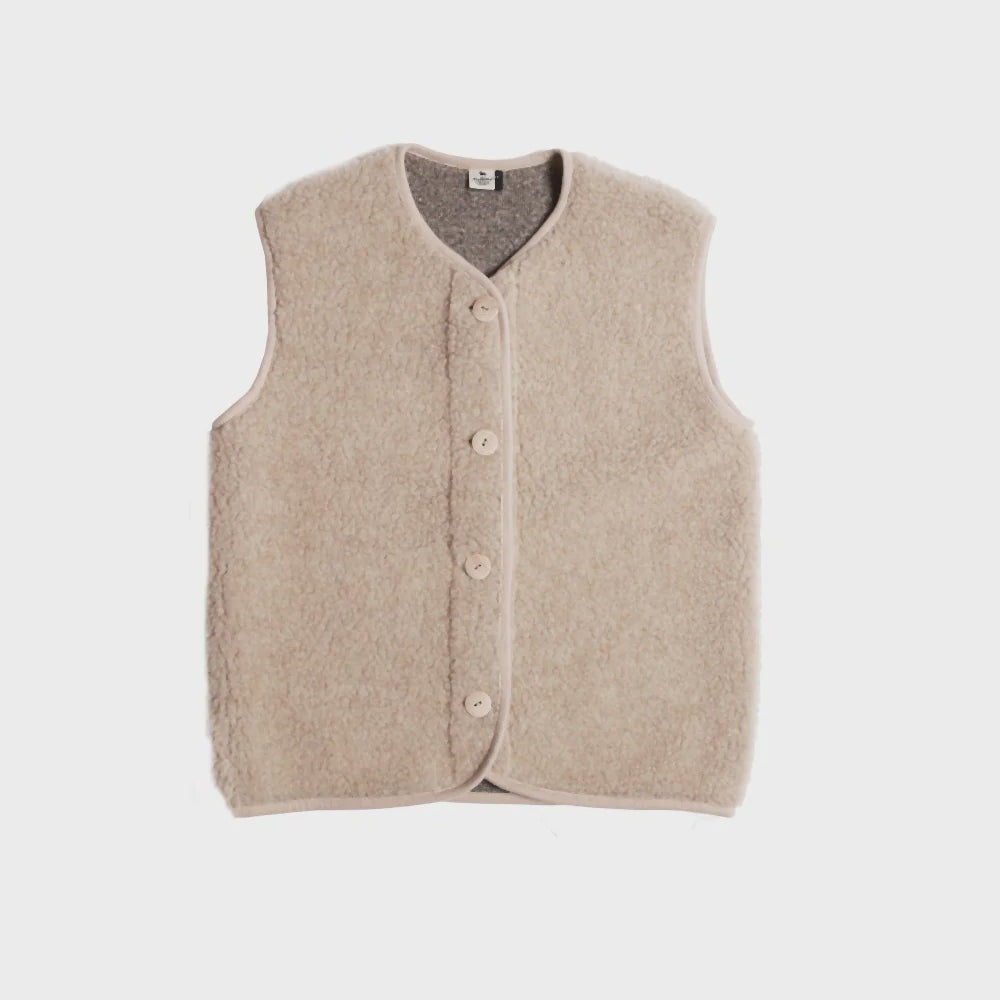 Alwero | Vest PO JR ultra light | sand brown