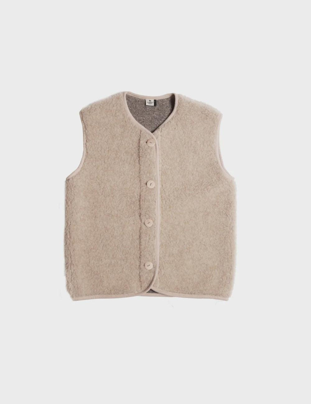 Alwero | Vest PO junior ultra light | sand brown