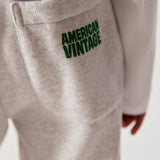 American Vintage | Baptown Joggingbroek | heather grey