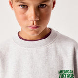 American Vintage | Baptown Sweater | heather grey