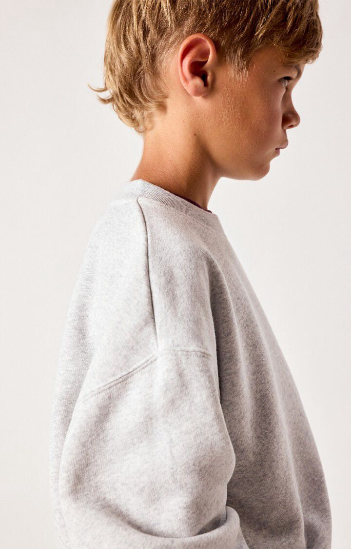 American Vintage | Baptown Sweater | heather grey