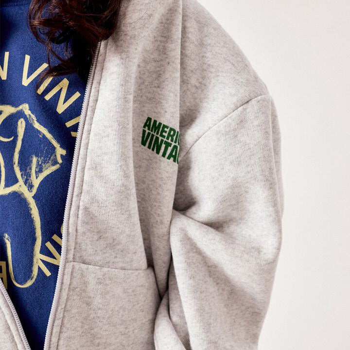 American Vintage | Baptown Vest | heather grey