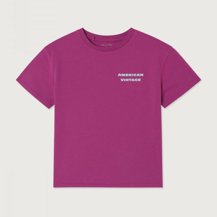 American Vintage | Fizvalley T-shirt | jus de raisin vintage