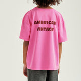 American Vintage | Fizvalley t-shirt rose fluo