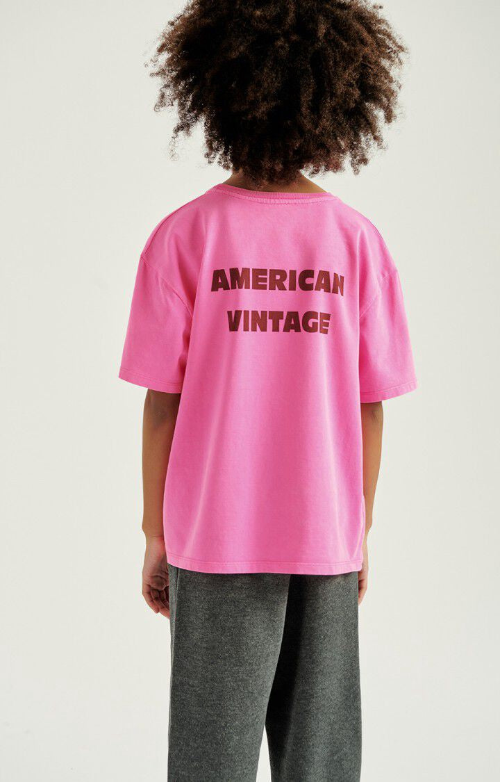 American Vintage | Fizvalley t-shirt rose fluo