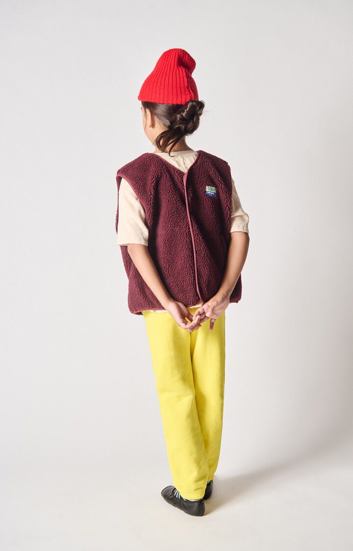 American Vintage | Hoktown Vest | bordeaux chine (pre-order nu!)