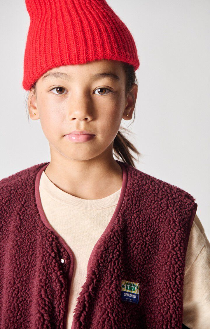 American Vintage | Hoktown Vest | bordeaux chine (pre-order nu!)
