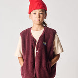 American Vintage | Hoktown Vest | bordeaux chine (pre-order nu!)