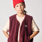 American Vintage | Hoktown Vest | bordeaux chine (pre-order nu!)
