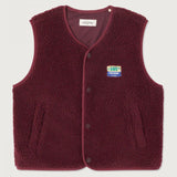American Vintage | Hoktown Vest | bordeaux chine (pre-order nu!)