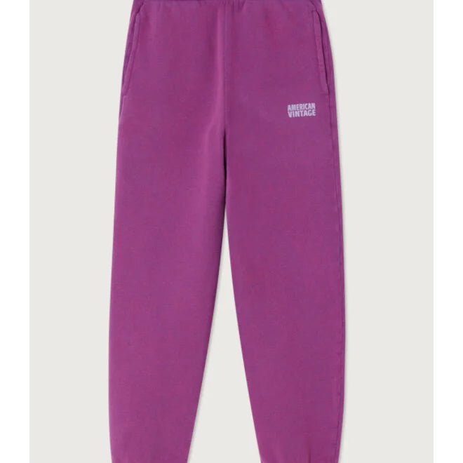 American Vintage | Izubird Joggingbroek | jus de raisin vintage
