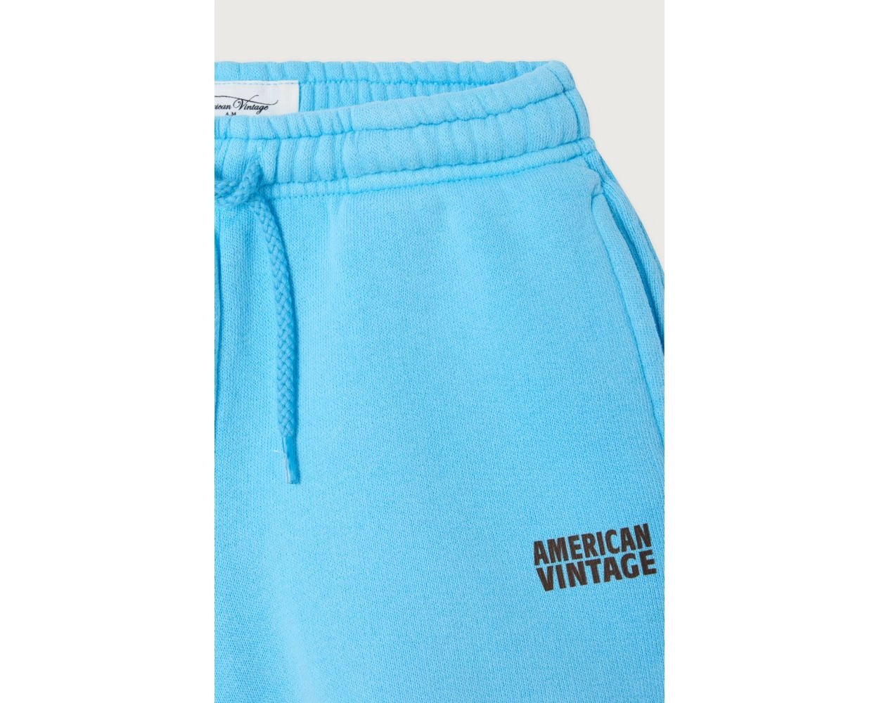American Vintage | Izubird short bleu ciel vintage