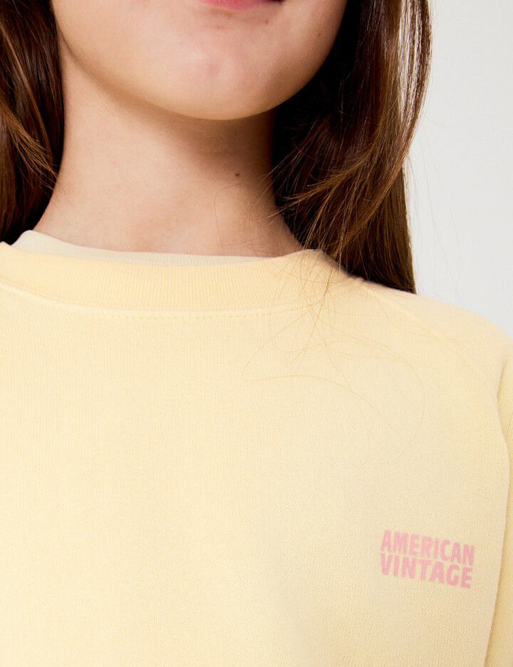 American Vintage Izubird sweater vanille vintage