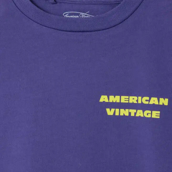 American Vintage T-shirt fizvalley vintage blueberry
