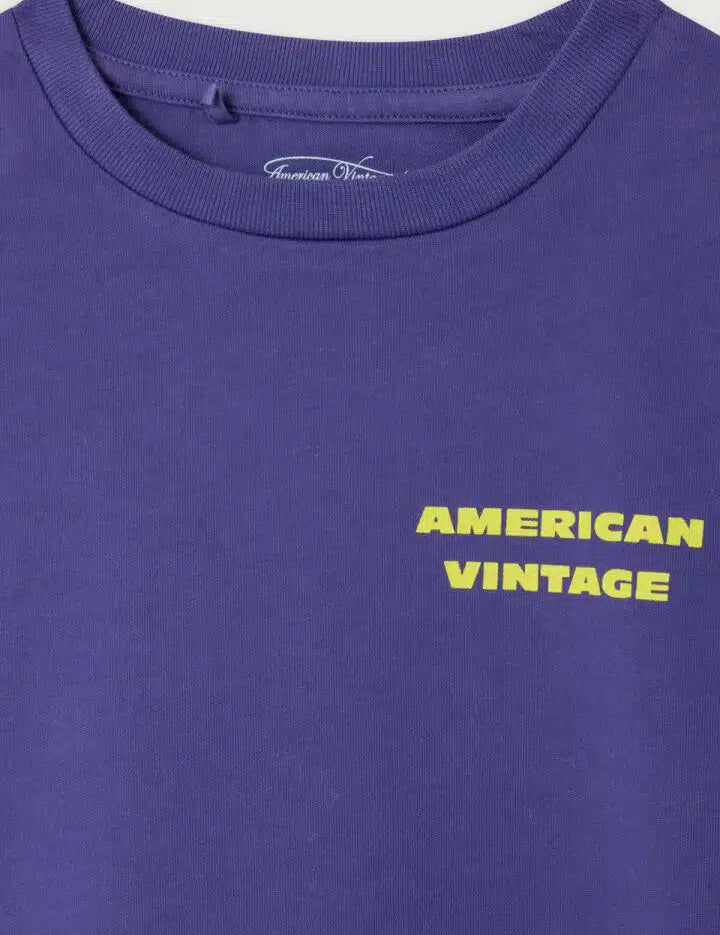 American Vintage T-shirt fizvalley vintage blueberry