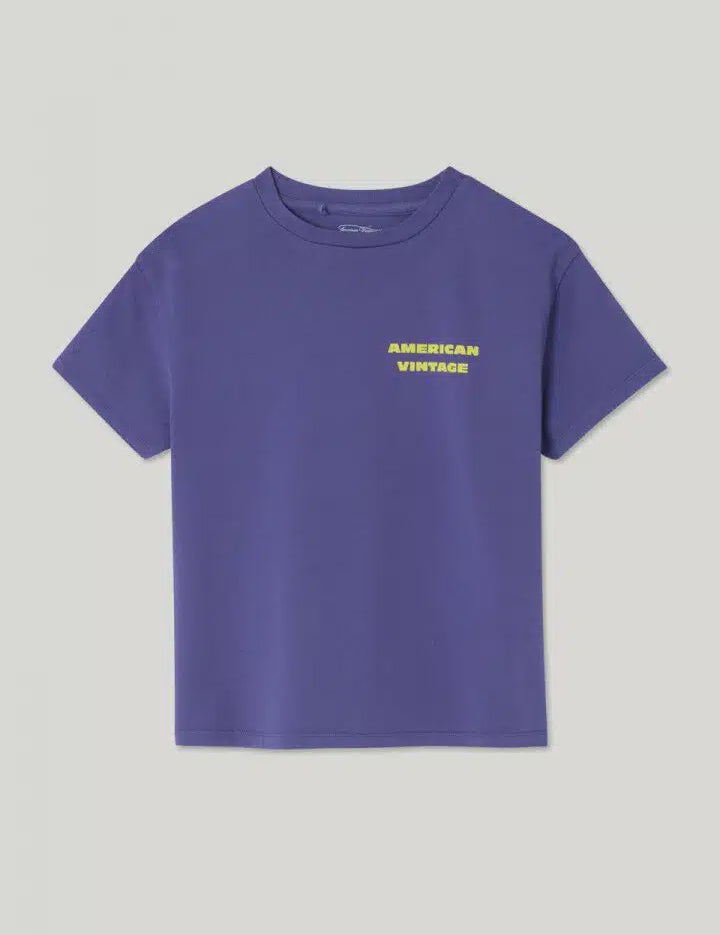 American Vintage T-shirt fizvalley vintage blueberry