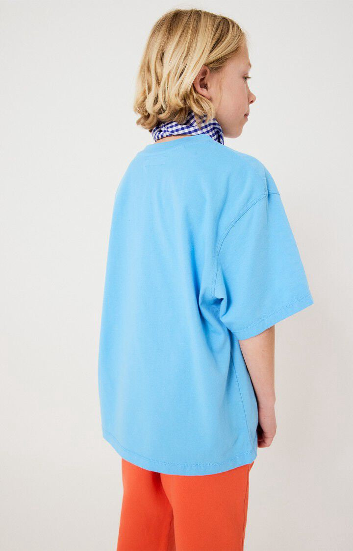 American Vintage T-shirt gixy sky blue
