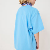 American Vintage T-shirt gixy sky blue