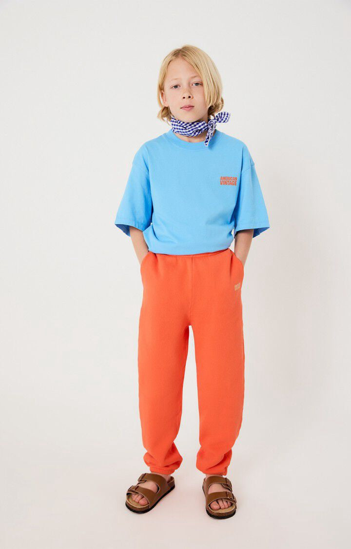 American Vintage T-shirt gixy sky blue