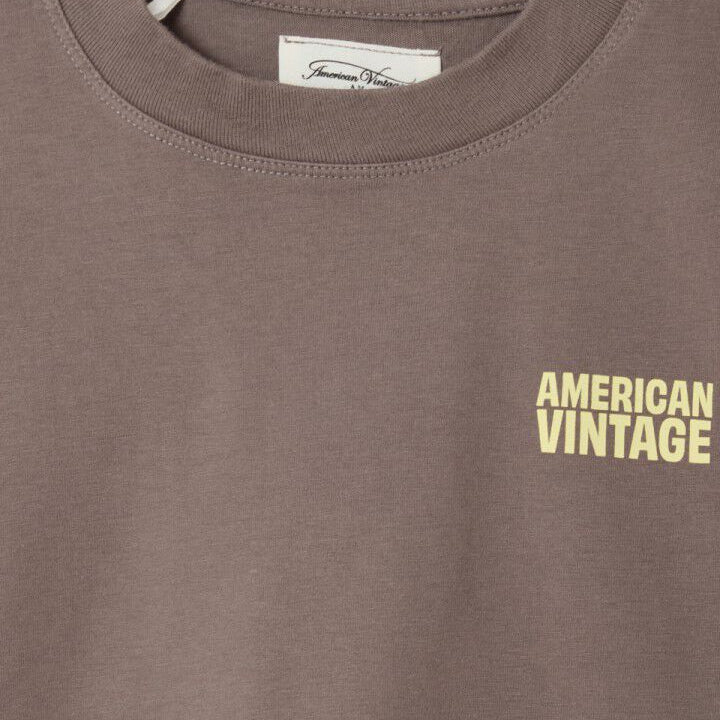 American Vintage shirt gixy cendre ash