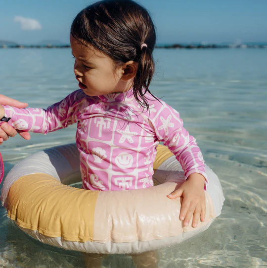 Beach & Bandits Sea smiley pink baby