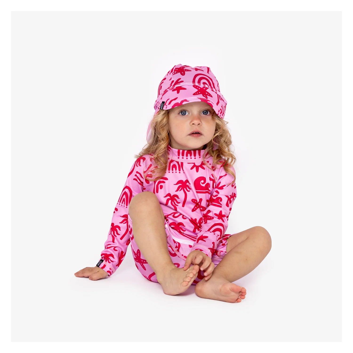 Beach & Bandits Tropical vibes pink baby