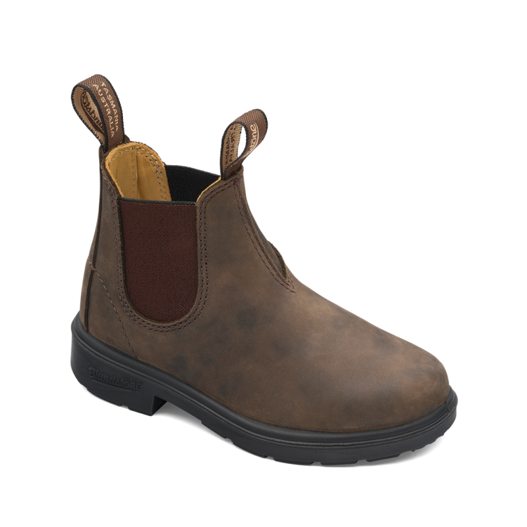 Blundstone | Kids Rustic Brown Youth | Rustic brown