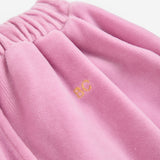 Bobo Choses | Broek | BC velvet jogging pants | Pink