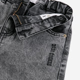 Bobo Choses | Broek | Beast Tag denim pants | Black