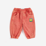 Bobo Choses | Broek | Booo Bo Choses Tag denim pants | Red