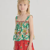 Bobo Choses | Color Herbalist all over woven top