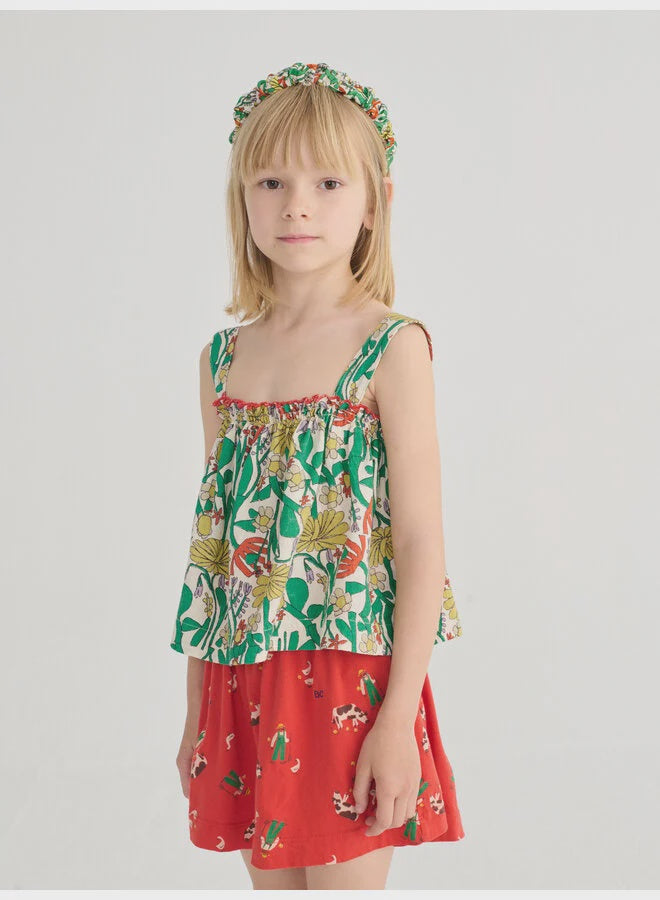 Bobo Choses | Color Herbalist all over woven top