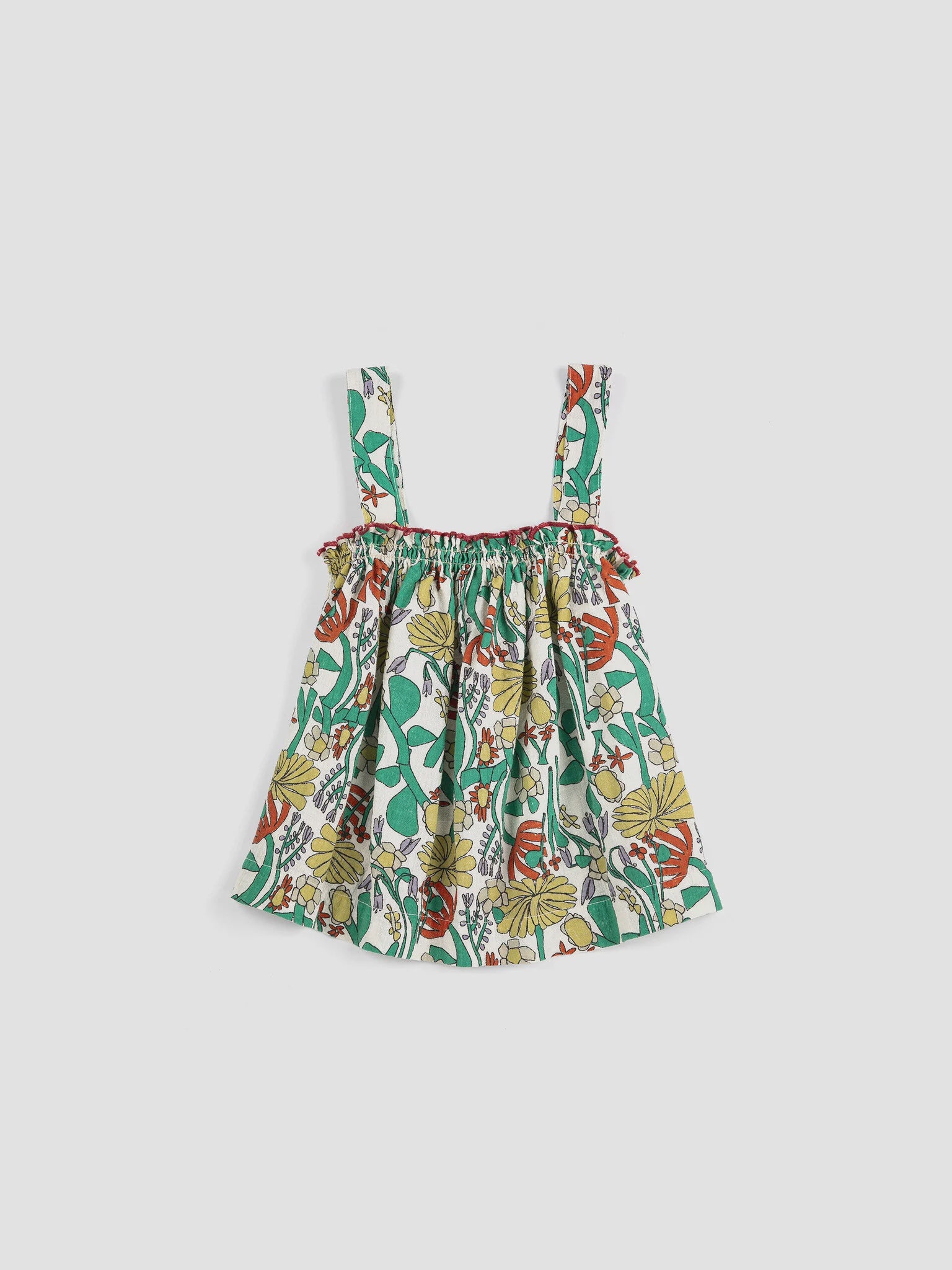 Bobo Choses | Color Herbalist all over woven top