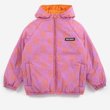 Bobo Choses | Jas | Almost Moiré all over reversible anorak | Fuchsia