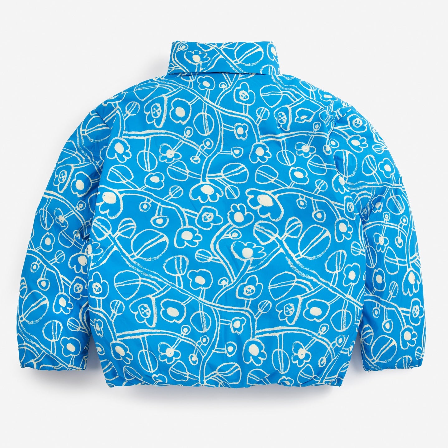 Bobo Choses | Jas | Sketchy Flowers All Over anorak | Blue