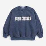 Bobo Choses | Sweater | Bobo Choses Pop sweatshirt | Midnight Blue