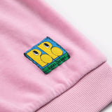 Bobo Choses | Sweater | Booo Bo Choses Tag velvet sweatshirt | Pink