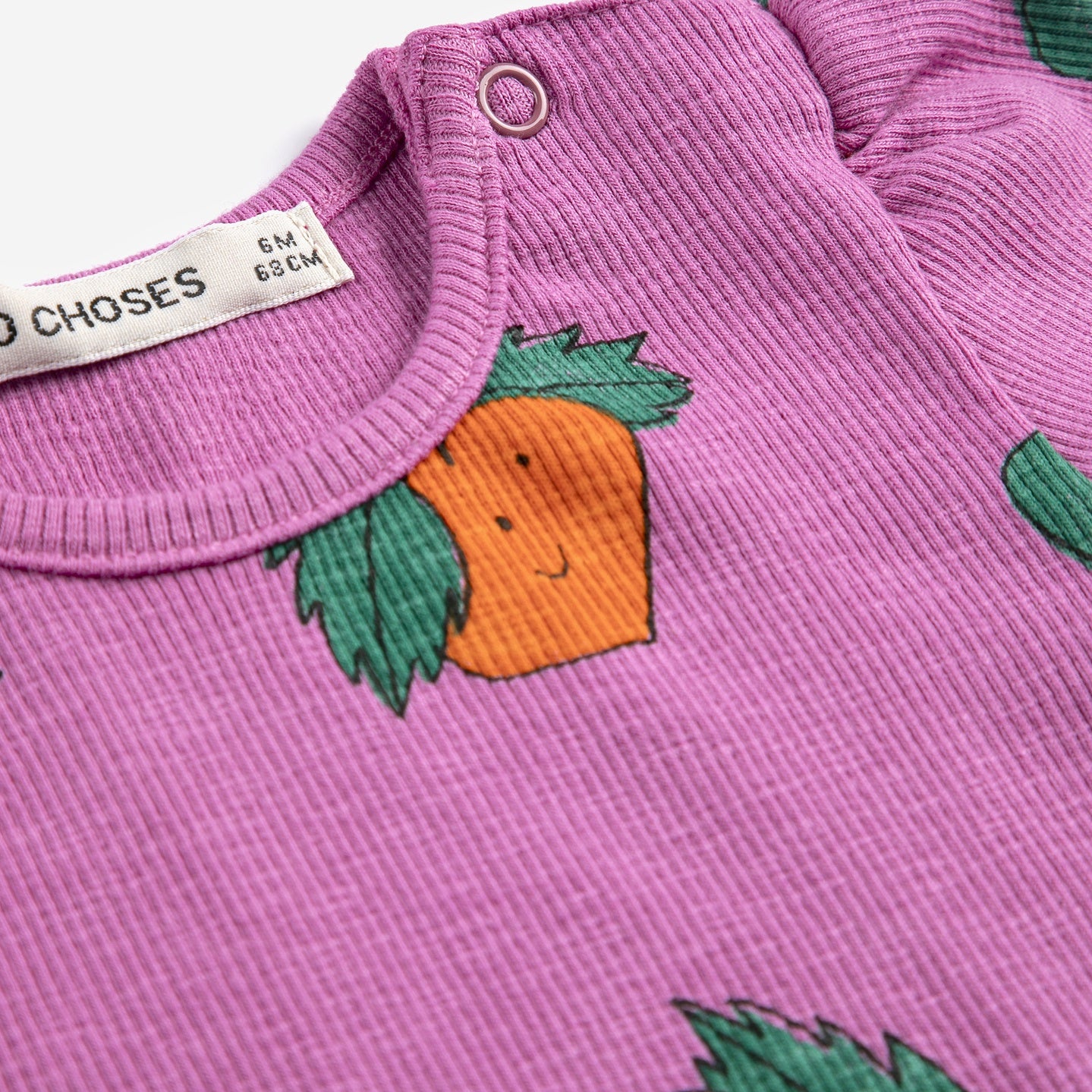 Bobo Choses | Tangerine all over T-shirt