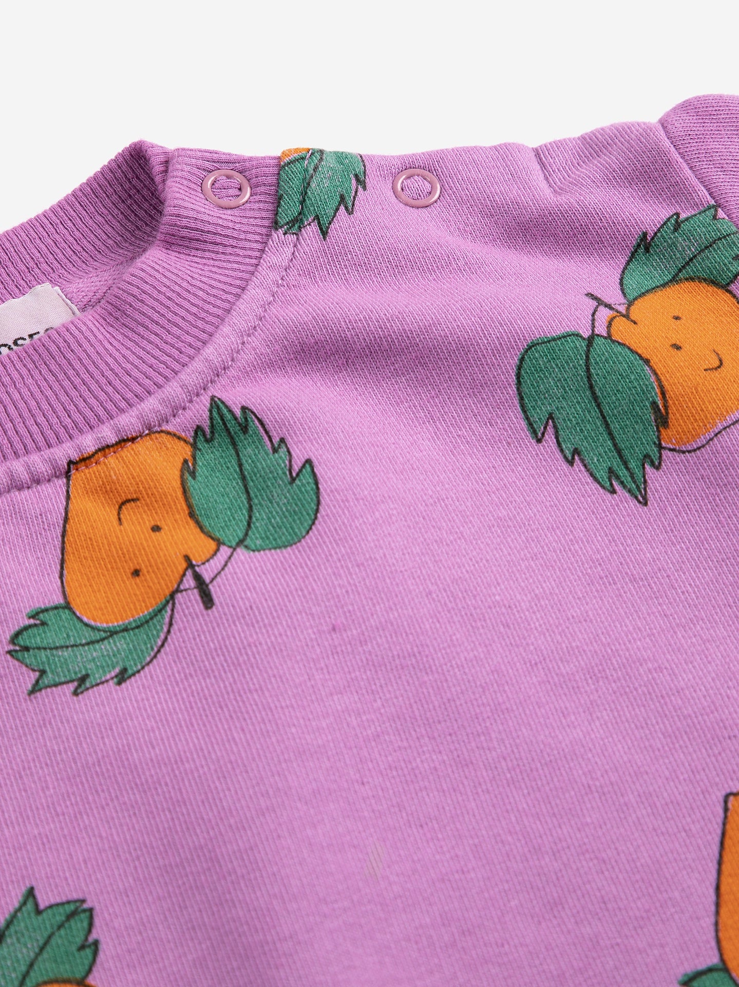 Bobo Choses | Tangerine all over sweatshirt